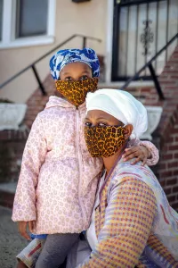 Laylah Amatullah Barray. We Are Present: Portraits from the Pandemic and the Uprising, which will be shown at Brooklyn Bridge Park Pier 2, features the work of Laylah Amatullah Barray.